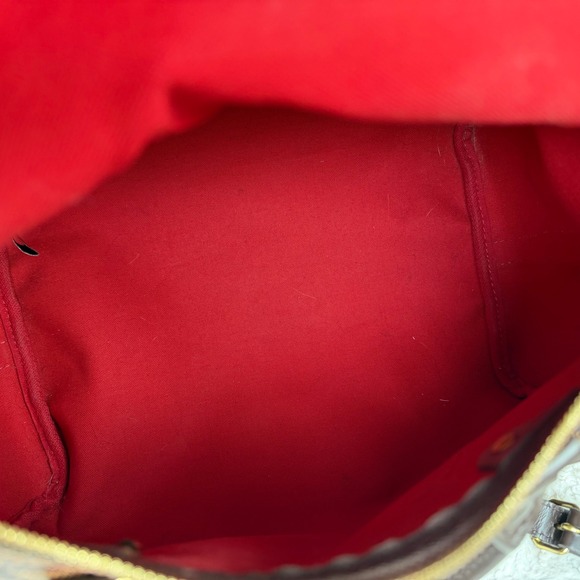 Louis Vuitton Speedy 30 Bandouliere Dameir Ebene Canvas Bag Crossbody Boston - Picture 11 of 17